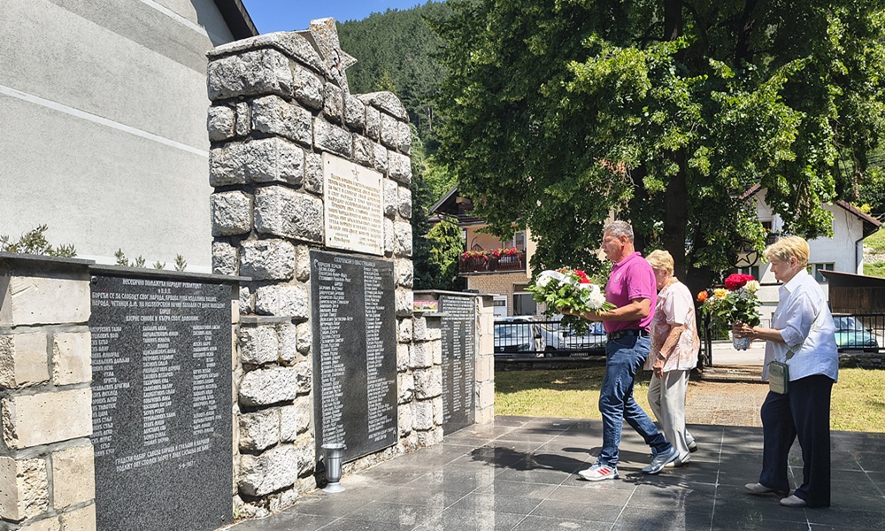 Обележени значајни датуми из историје НОР-а (Фото: Ж. Дулановић)