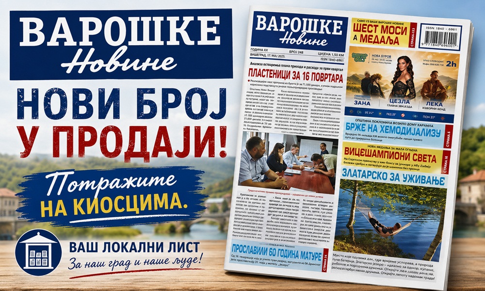 Број 248, петак 17. 07. 2026. 